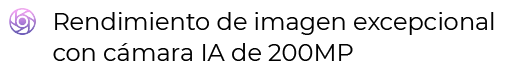 Texto en imagen Rendimiento de imagen excepcional con cámara IA de 200 MP Xiaomi redmi Note 14 PRO