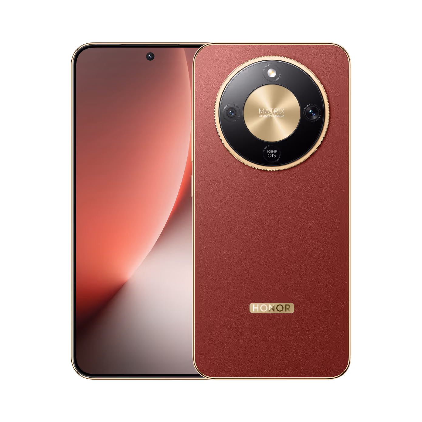 Honor-Magic-8-Lite-Rojo-Tapa-Pantalla-Frontal Honor Magic 8 Lite Rojo Tapa Pantalla Frontal