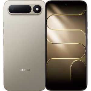 Tecno spark 50 5G Pantalla Tapa Frontal Dorado