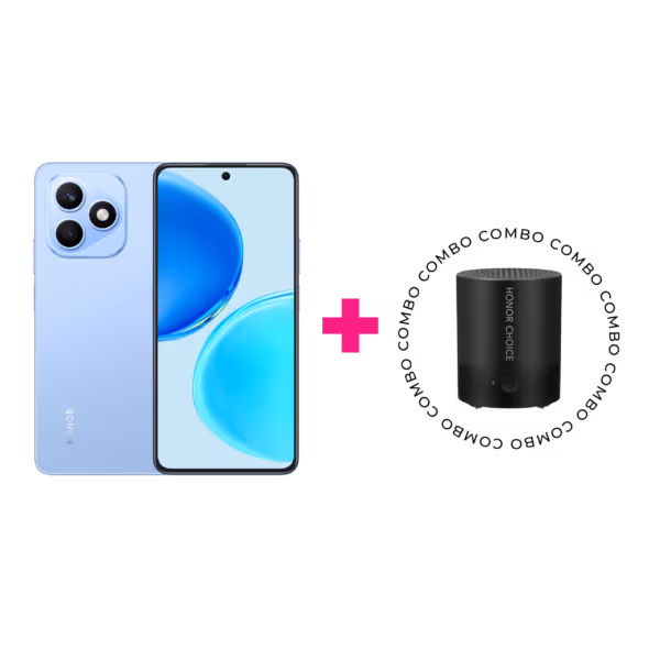 Inicio CeluMovil Store Compra Celulares Originales en Colombia al Mejor Precio 36 Combo Honor X8D + mini parlante honor choice bluetooth speaker azul