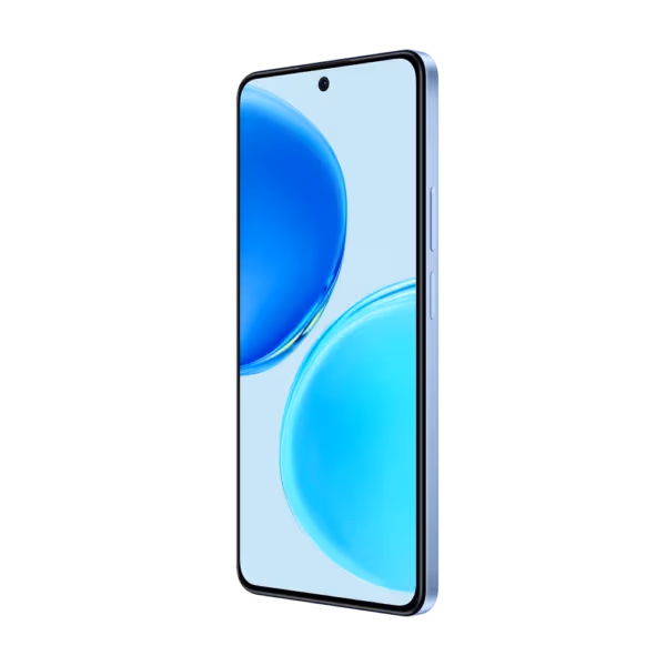 Honor X8D pantalla inclinado azul
