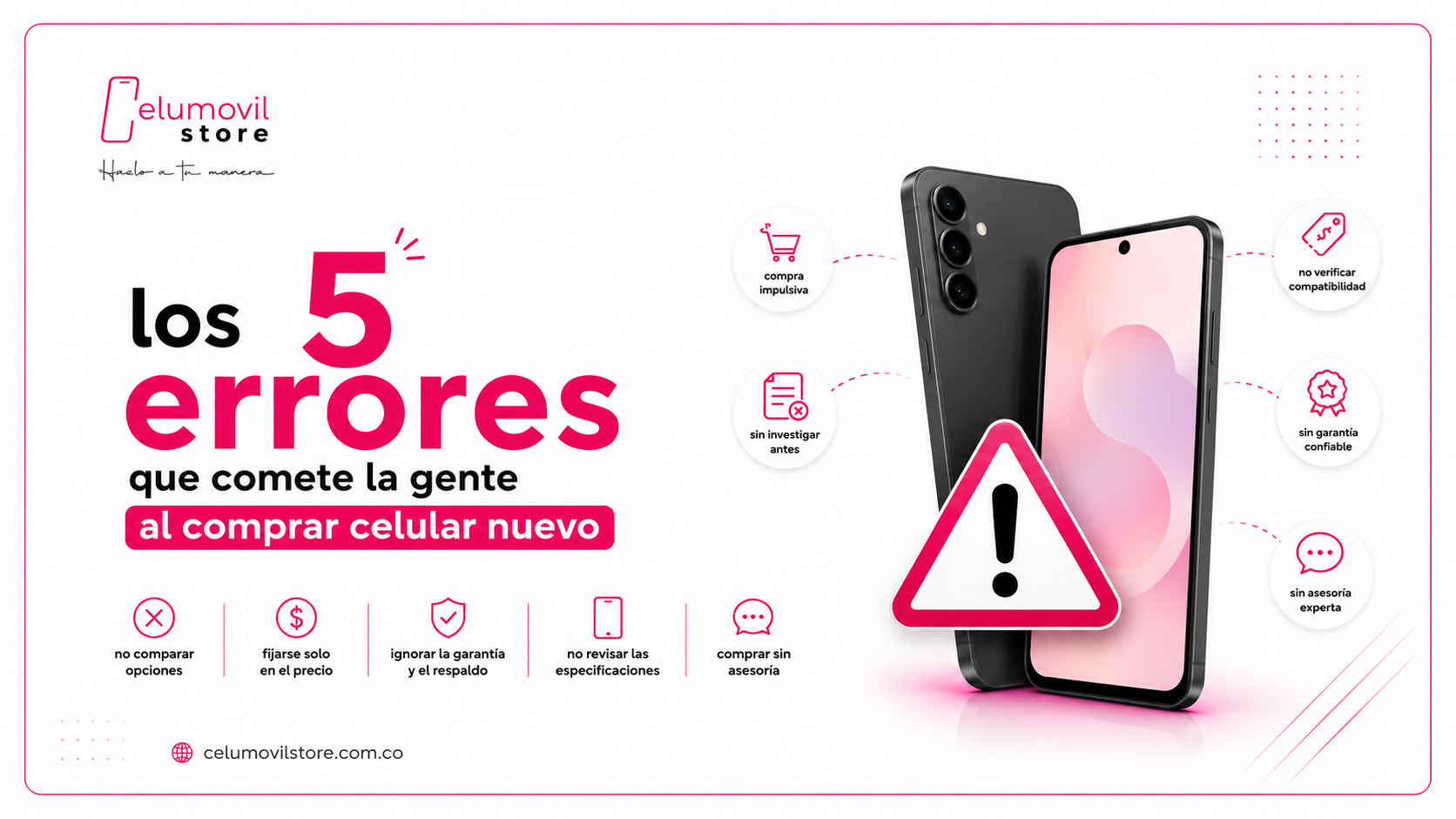 Los 5 errores que comete la gente al comprar celular nuevo 6 Los 5 errores que comete la gente al comprar celular nuevo